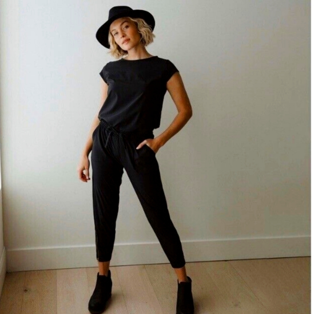 Albion Black Jumpsuit